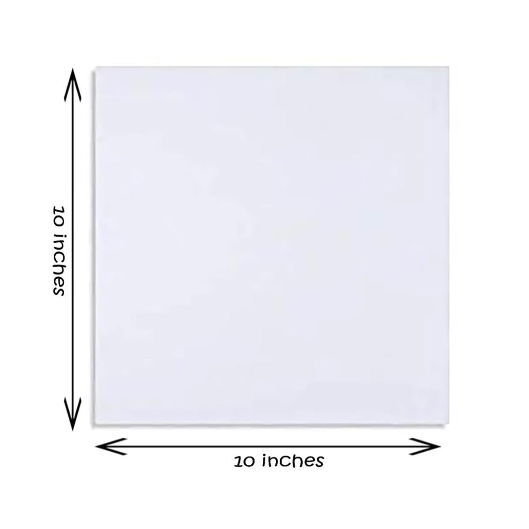 canvas square 10 x 10 inch