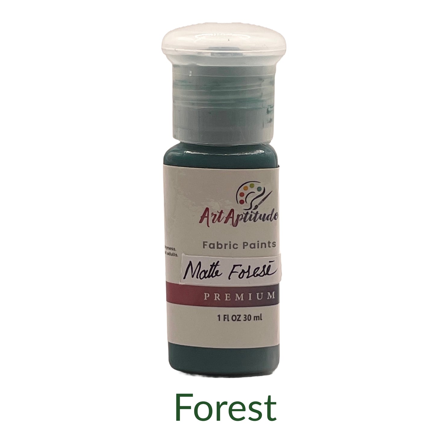 art aptitude fabric paint forest green