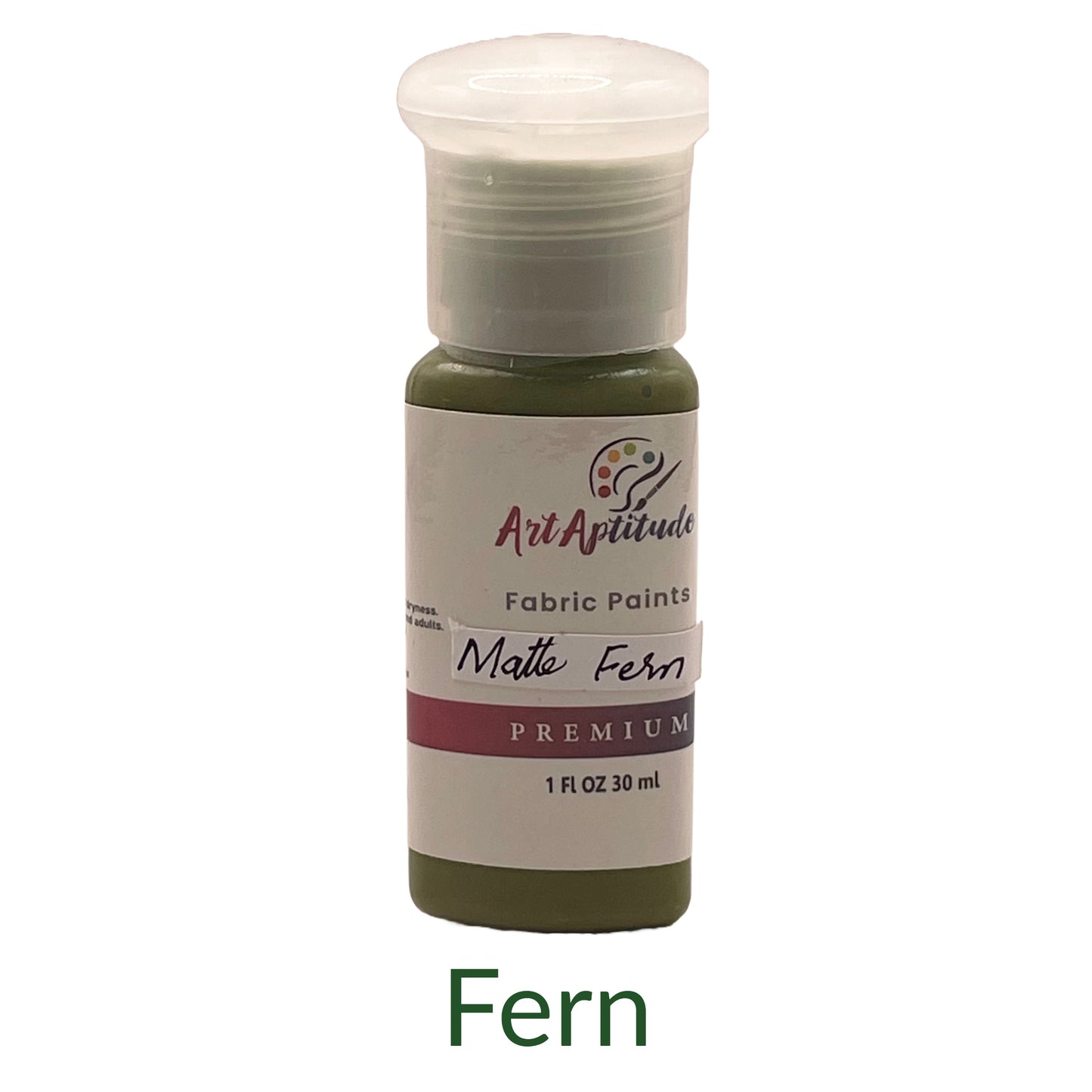 art aptitude fabric paint fern