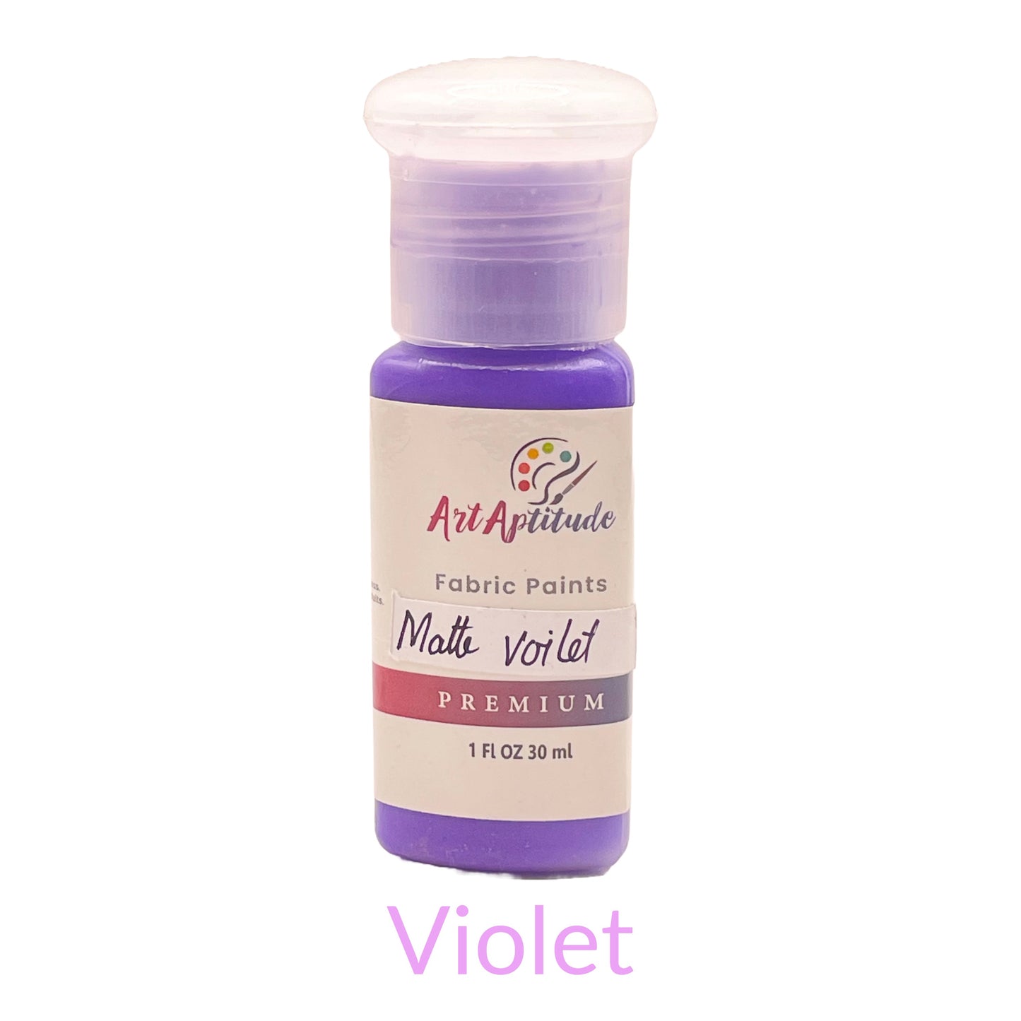 art aptitude fabric paint violet