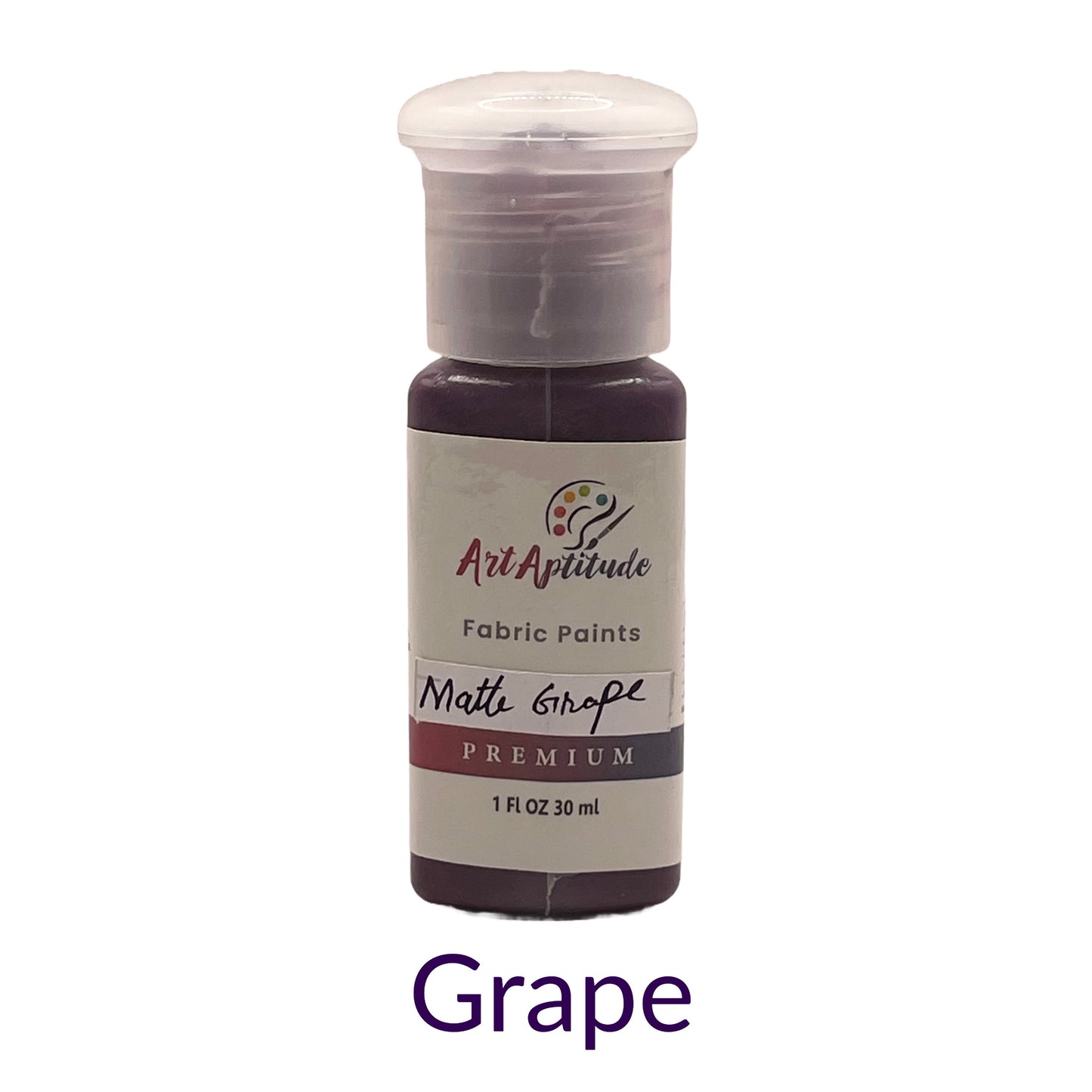 art aptitude matte fabric paint grape