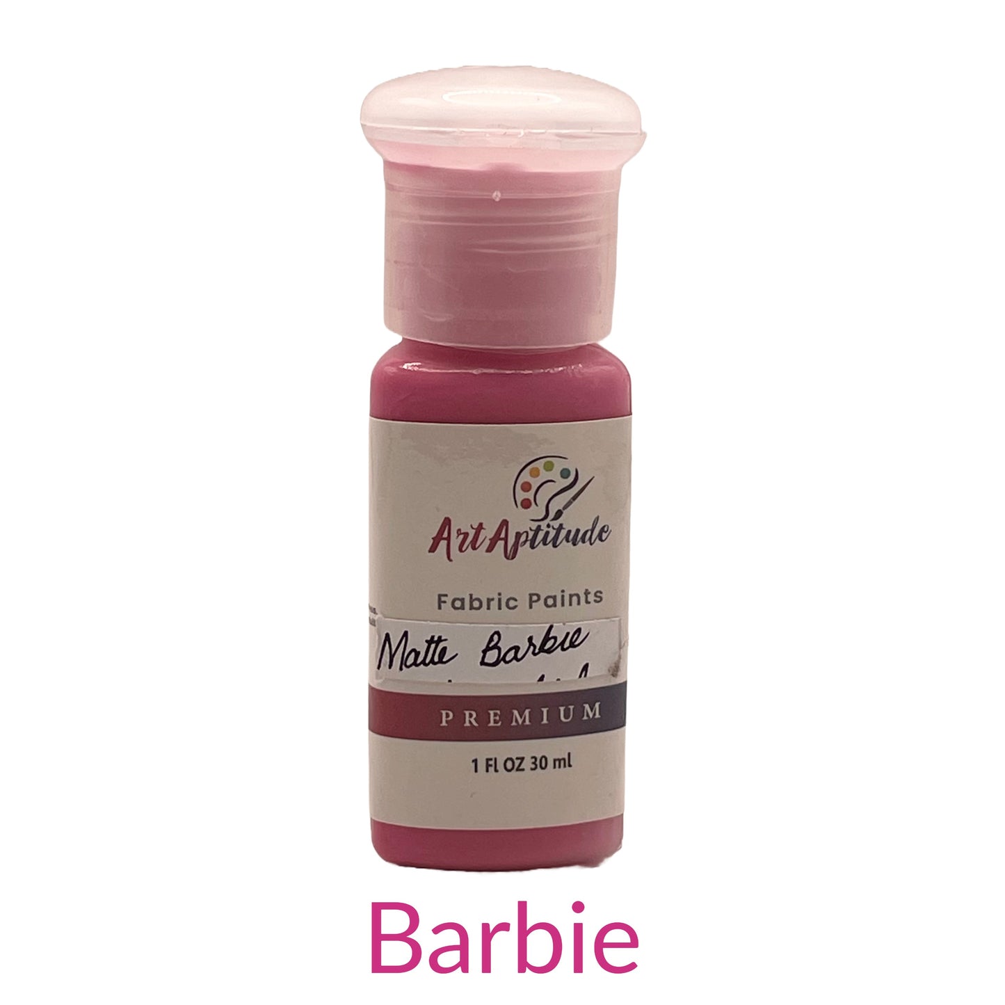 art aptitude matte fabric paint barbie