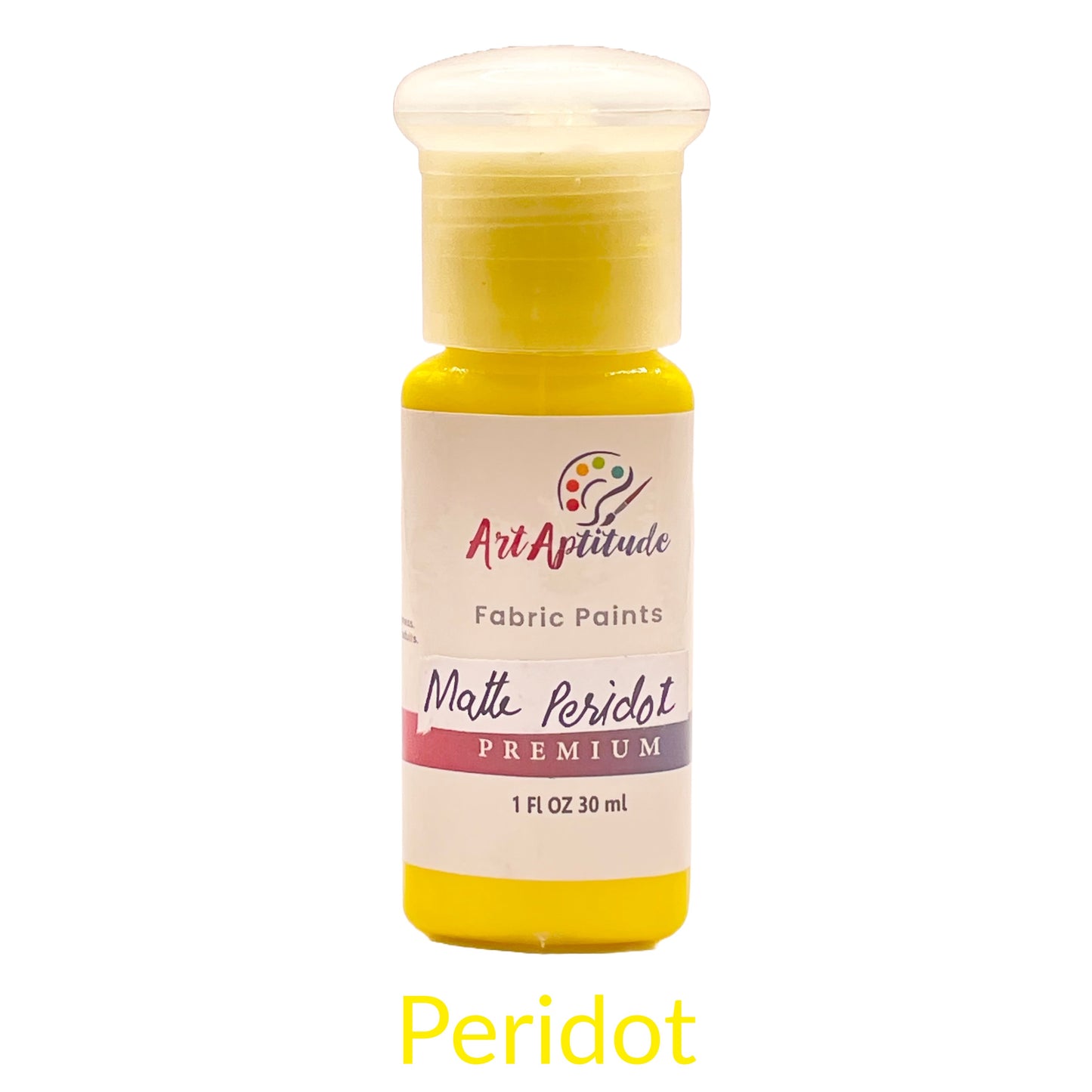 art aptitude matte fabric paint peridot