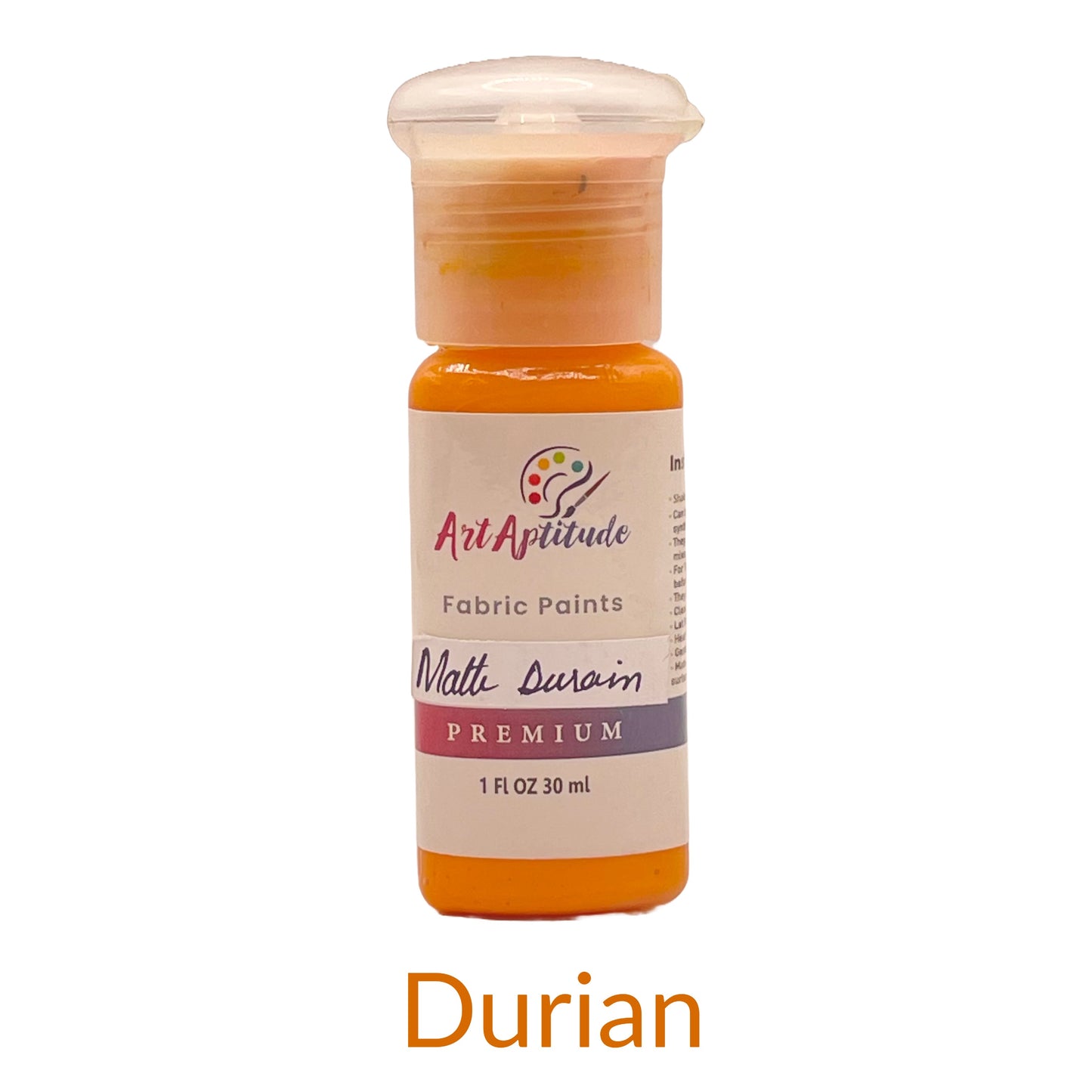 art aptitude matte fabric paint durian