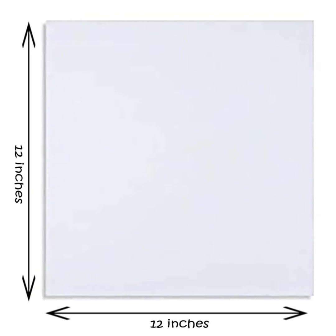canvas square 12 x 12 inch