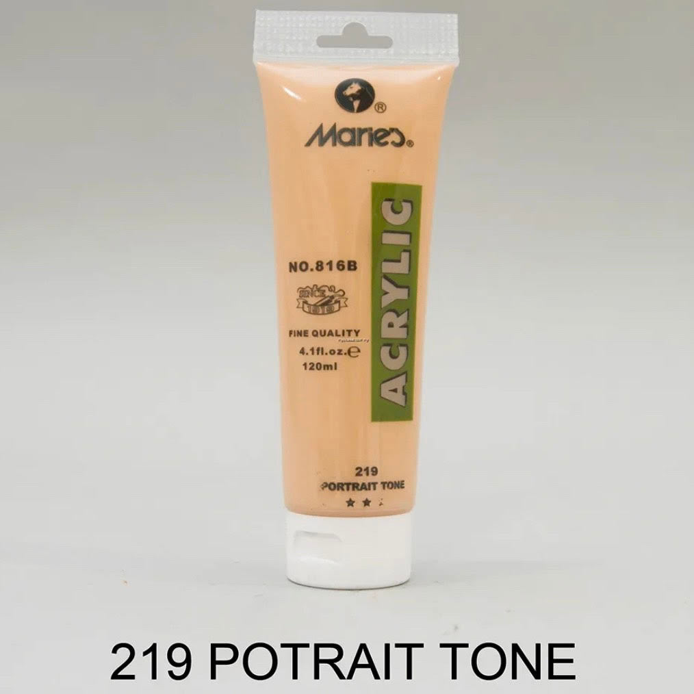 Maries acrylic paint-75ml tube- Portrait Tone 219