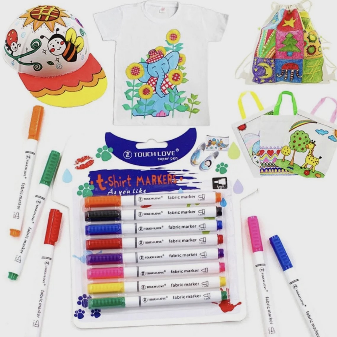 fabric markers by touch love
