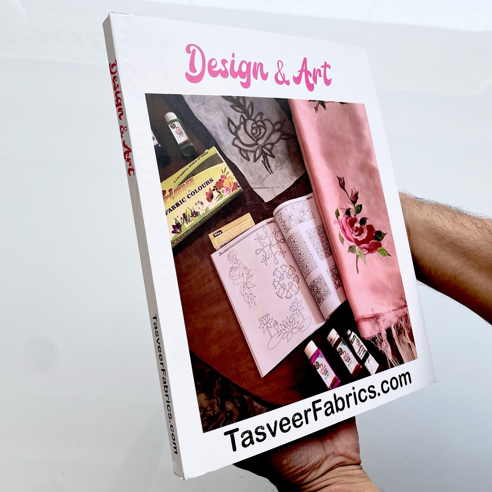 design and art tracing book by tasveer fabrics