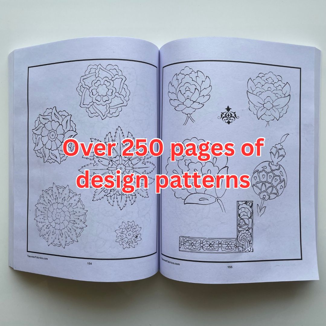 design and art tracing book tasveerfabrics