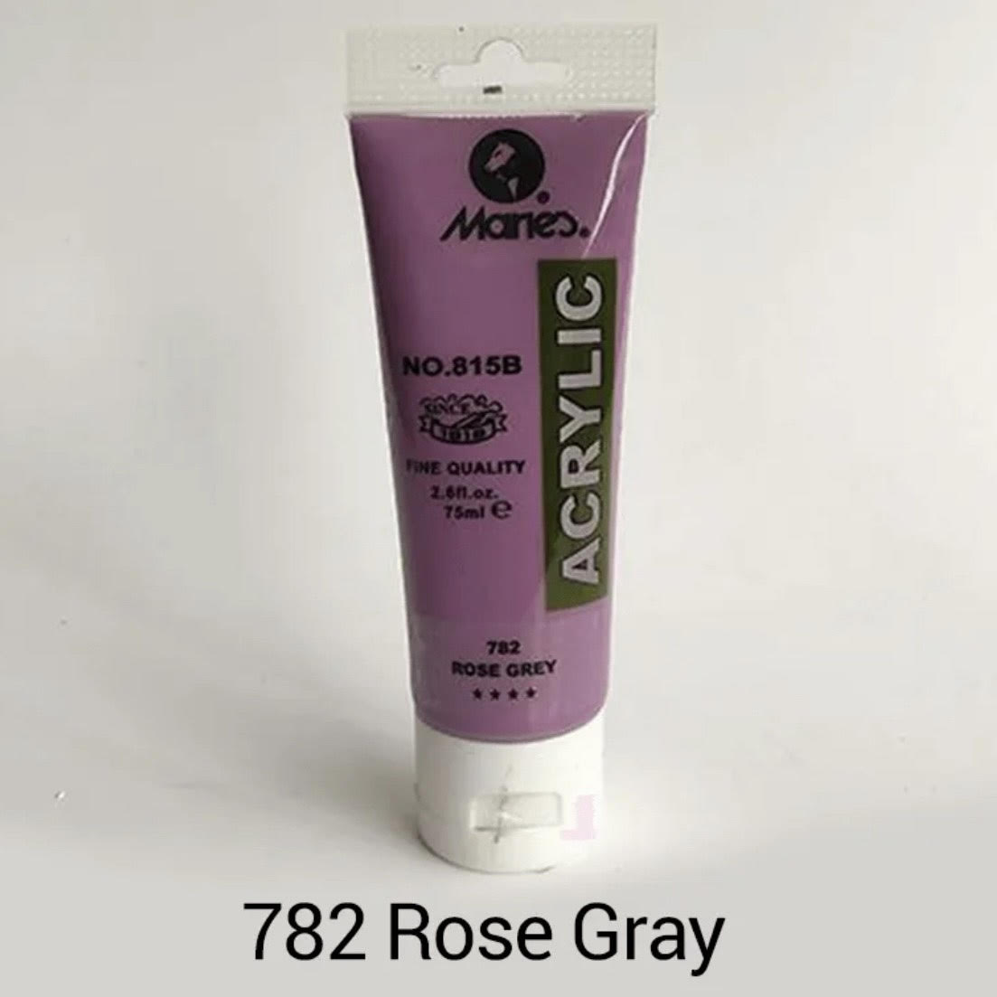 Maries acrylic paint-75ml tube-Rose Grey 782