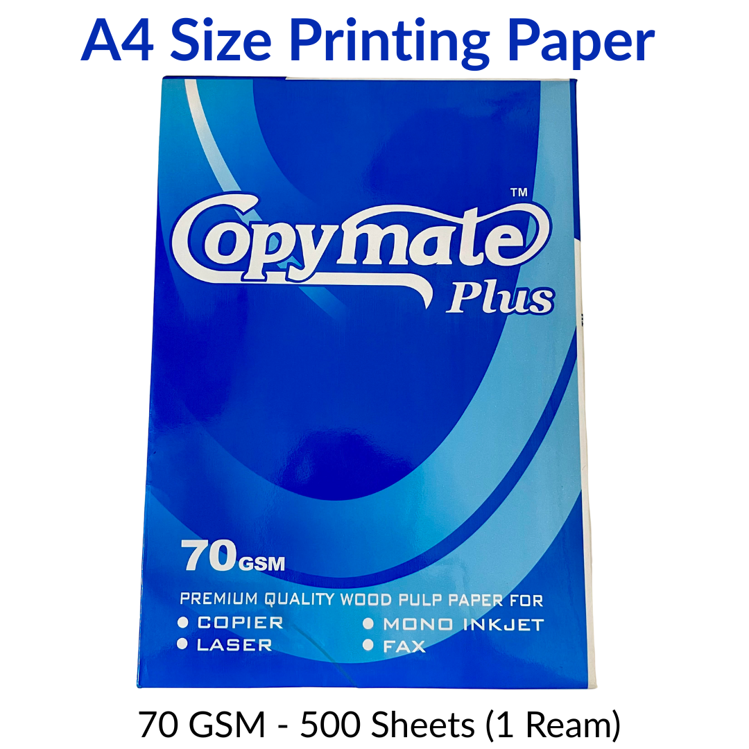copymate printer paper a4 size - 500 sheets (1 ream)