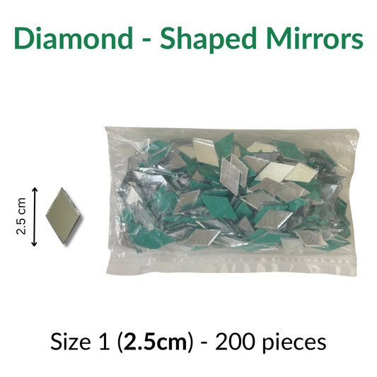 diamond shape mirrors