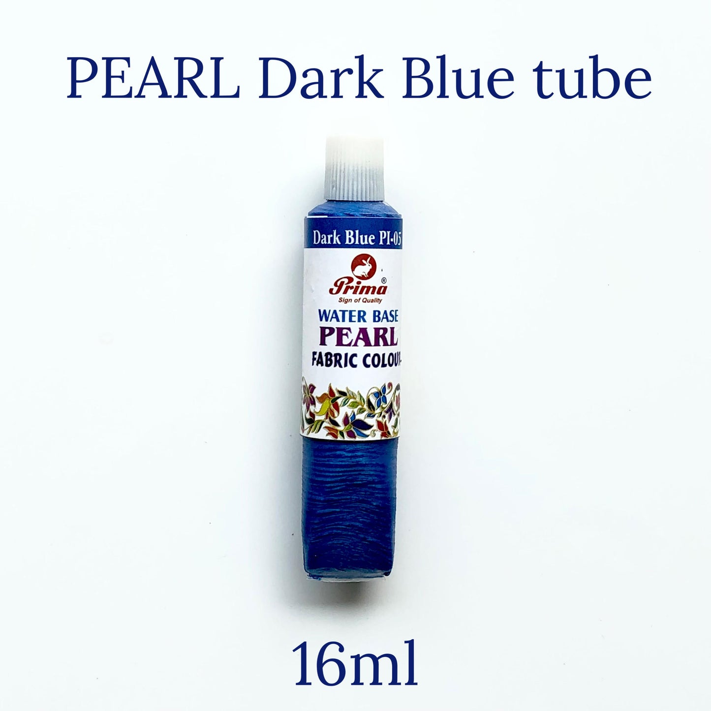 dark blue fabric paint