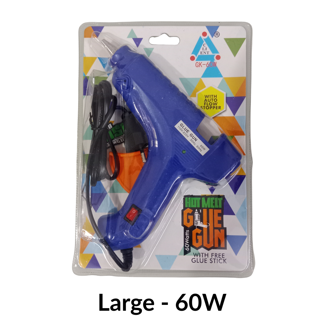 Hot Melt Glue Gun – Quick Heating DIY Craft & Repair Tool
