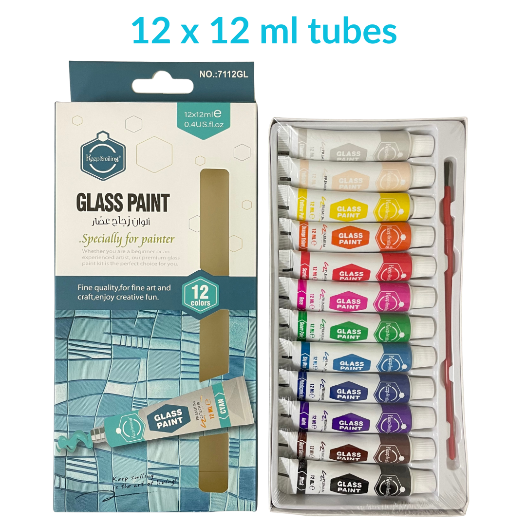 Glass paints by keep smiling