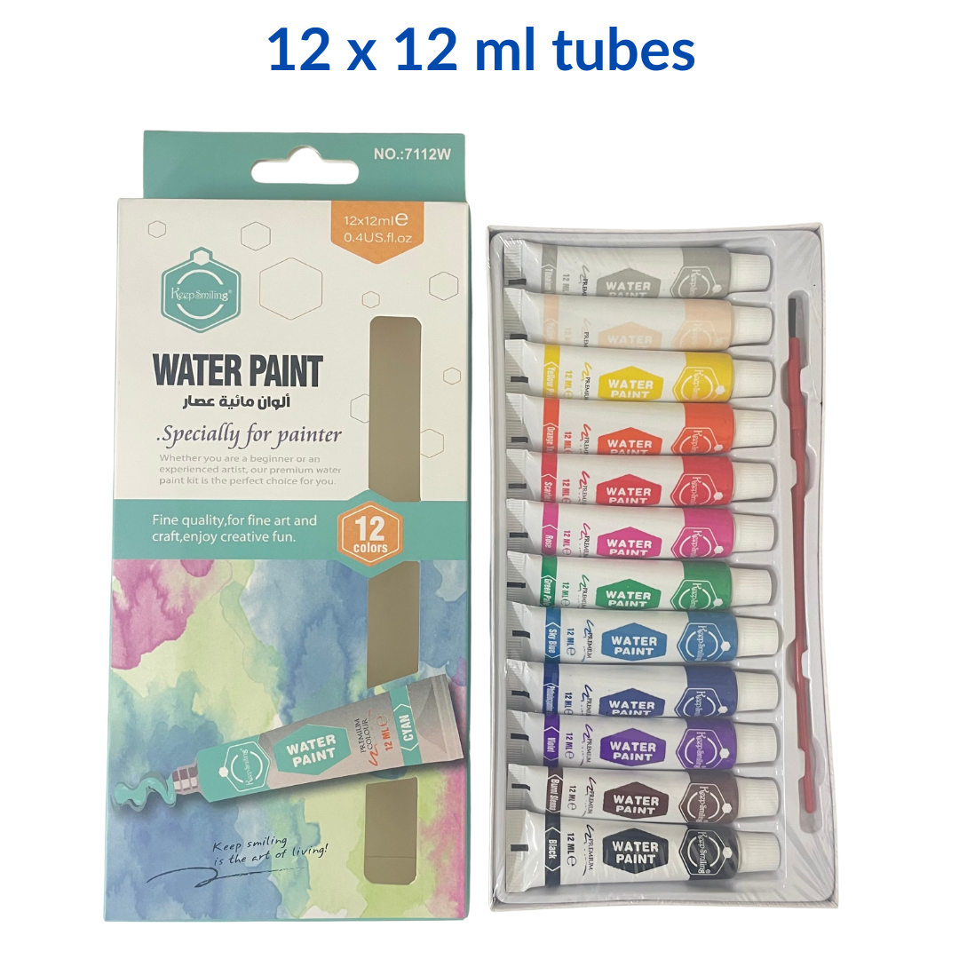 Keep smiling water paint set