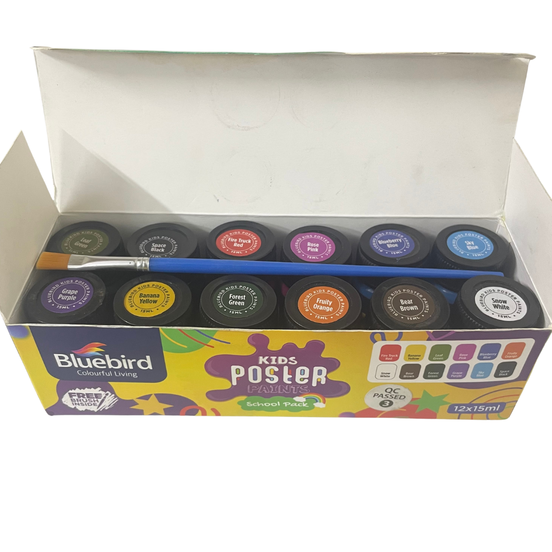 Kids Poster Paints School Pack