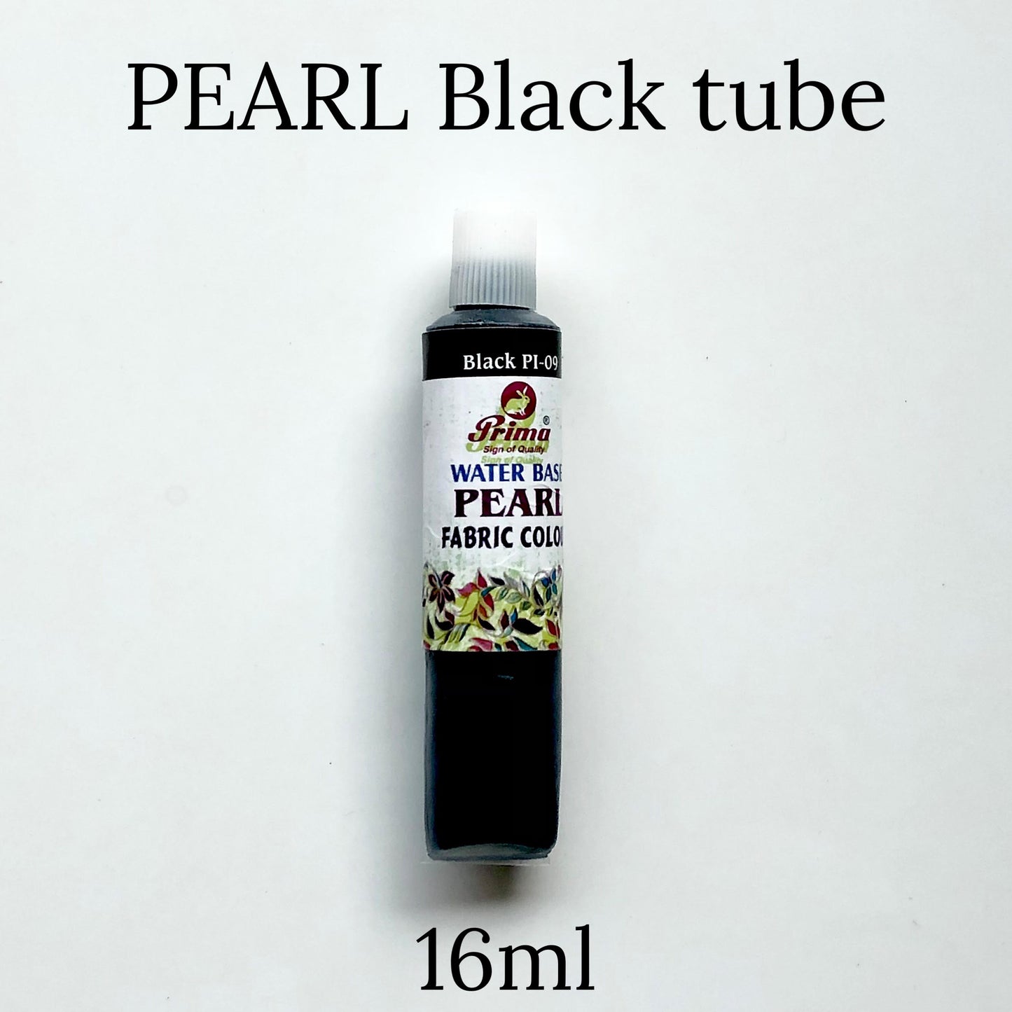 black fabric paint
