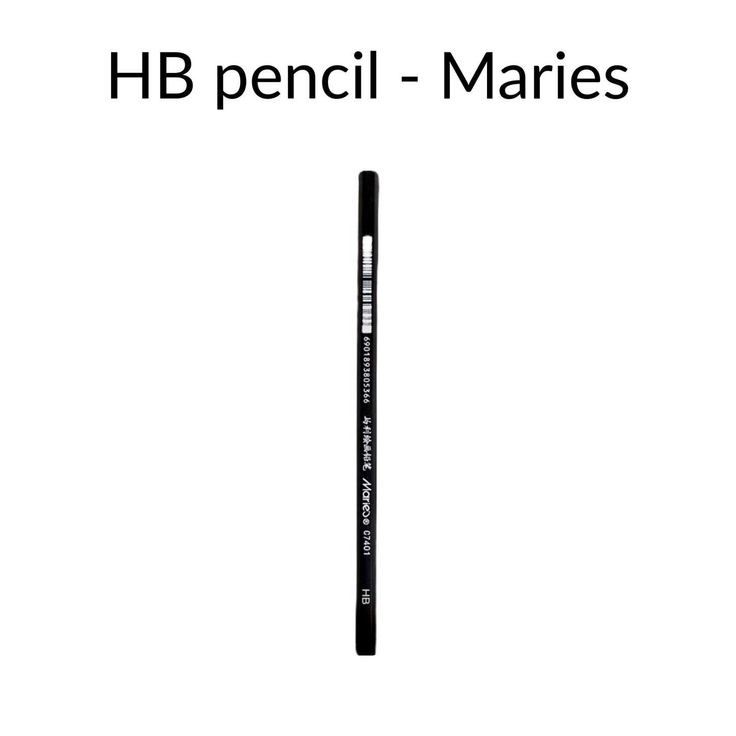 HB Pencil by Maries for art drawing, sketching and tracing