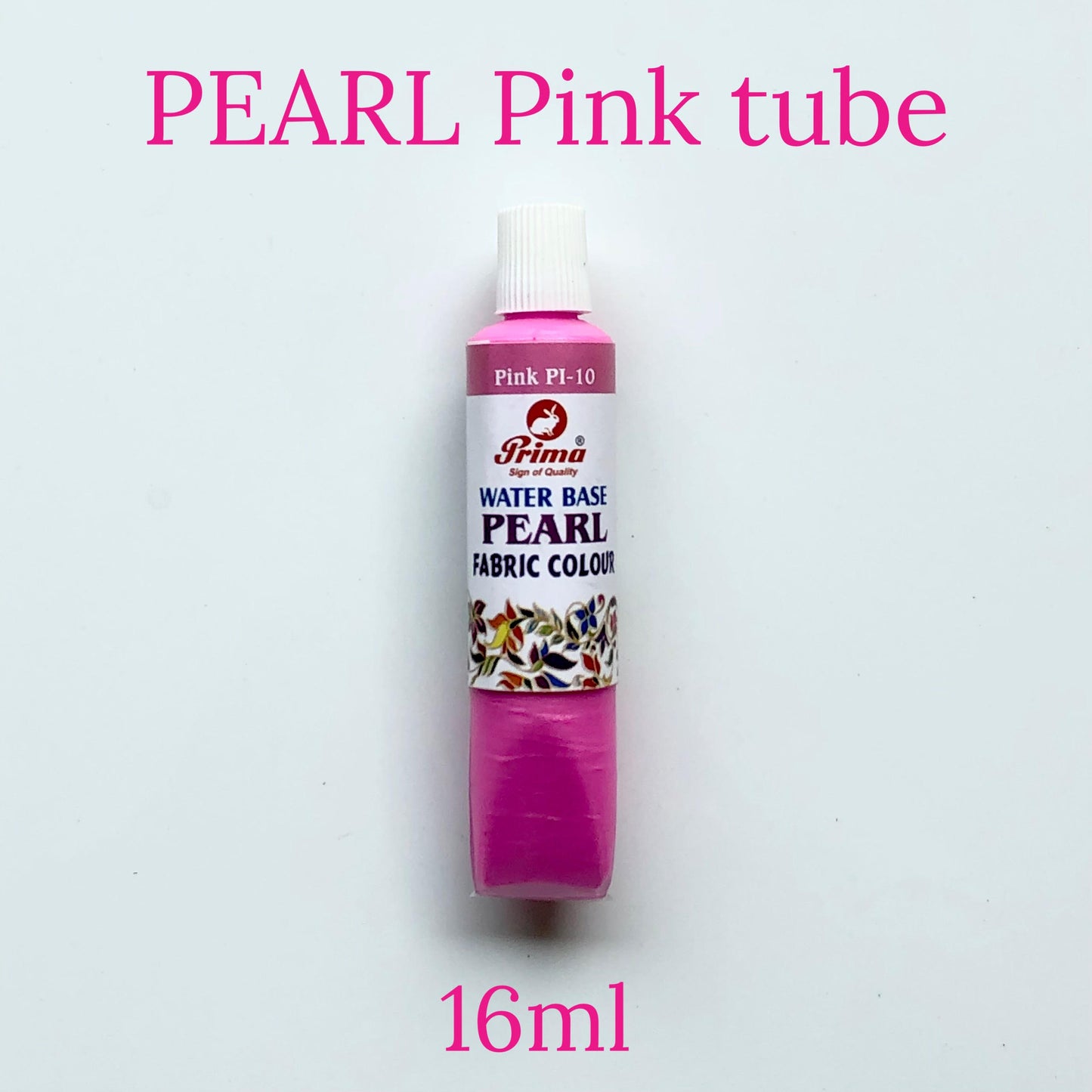 pink fabric paint