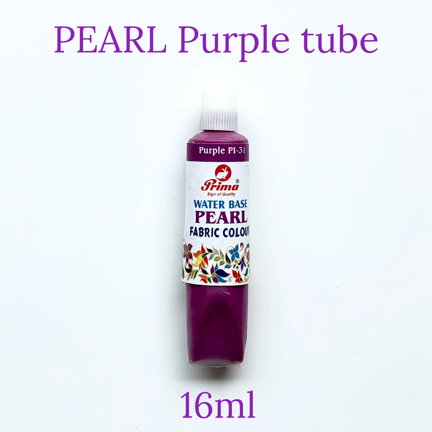 purple fabric paint
