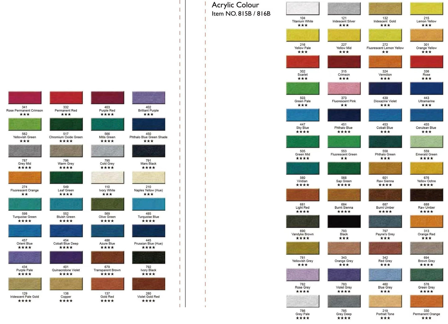 Marie’s Acrylic Paint - 75 ml tube maries acrylic colours
