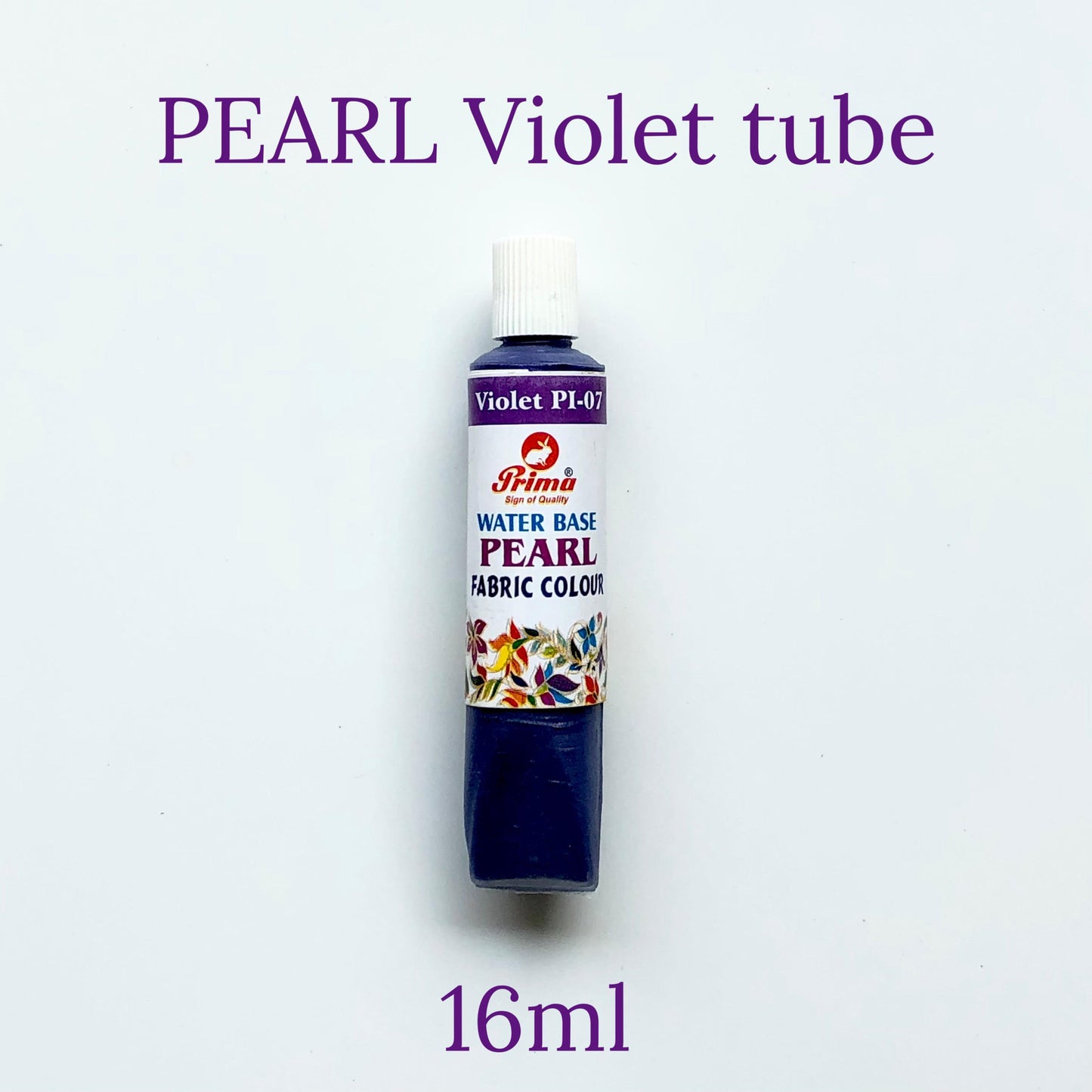 violet fabric paint