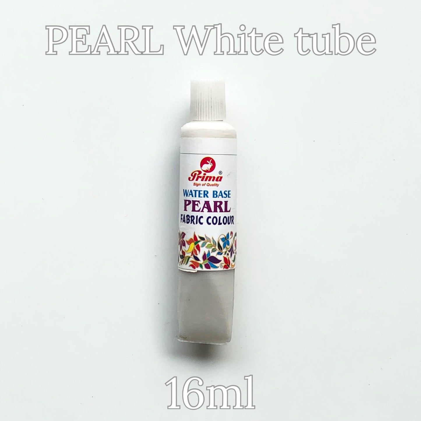 white fabric paint