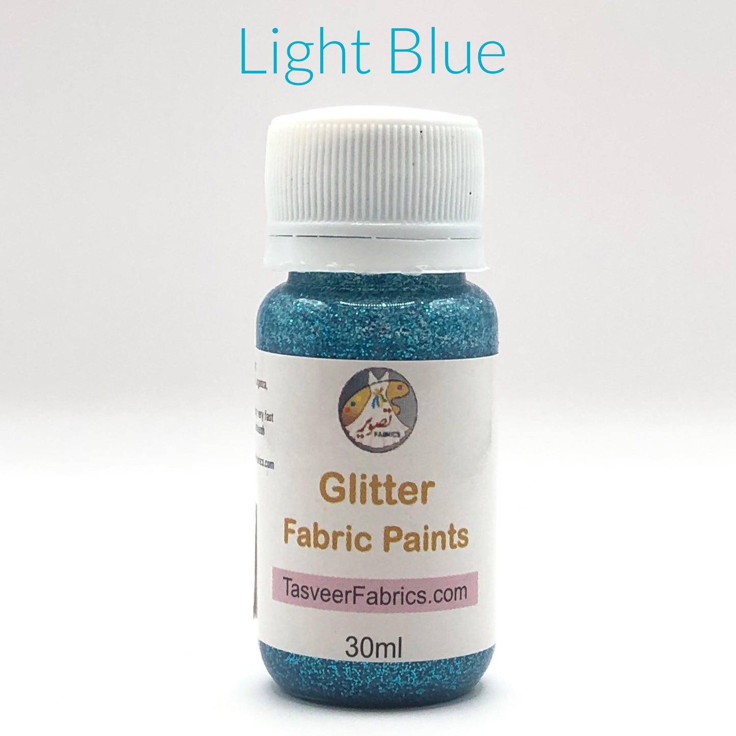 glitter fabric paint