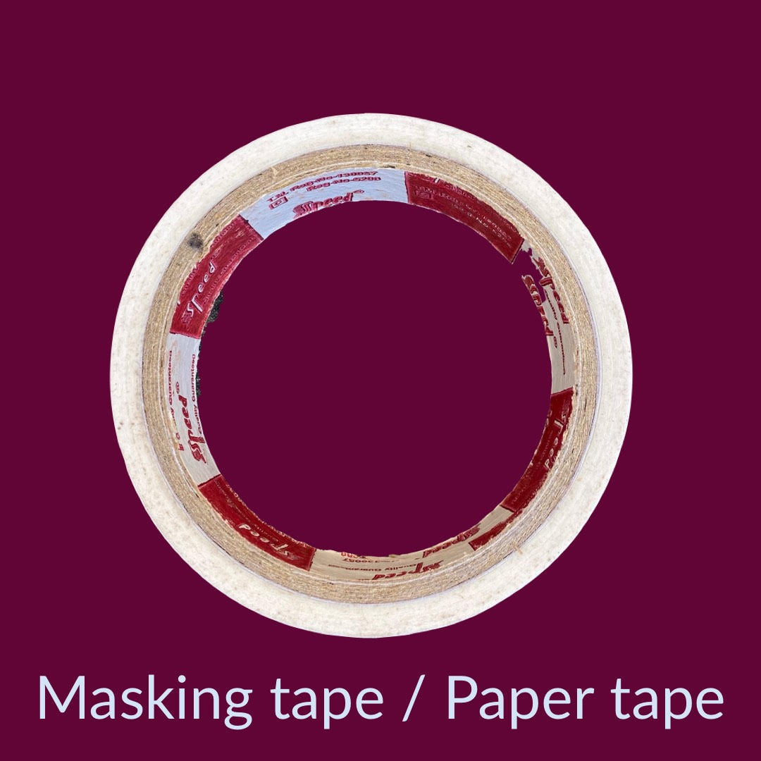 masking tape / paper tape