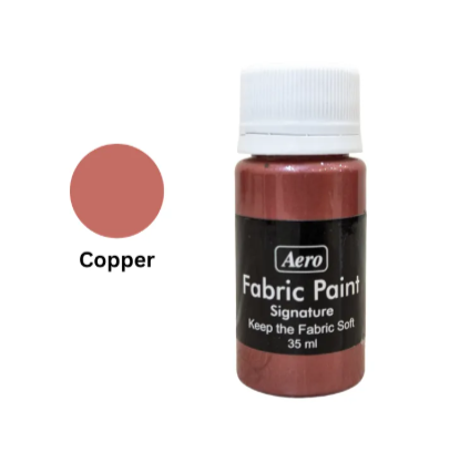 AERO Signature Fabric Paints – Matte Finish | 35ml Textile Color for Fabric Art