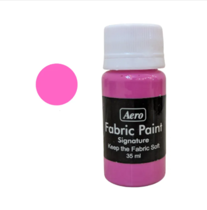 AERO Signature Fabric Paints – Matte Finish | 35ml Textile Color for Fabric Art