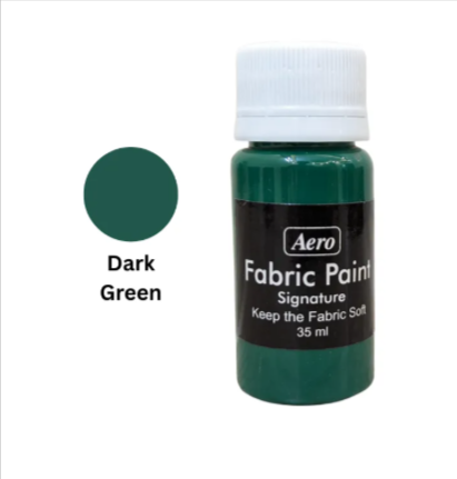 AERO Signature Fabric Paints – Matte Finish | 35ml Textile Color for Fabric Art