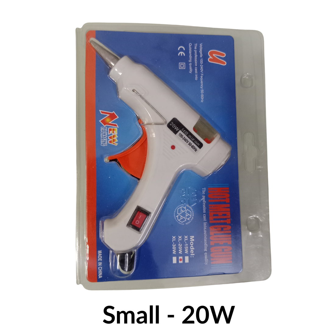 Hot Melt Glue Gun – Quick Heating DIY Craft & Repair Tool