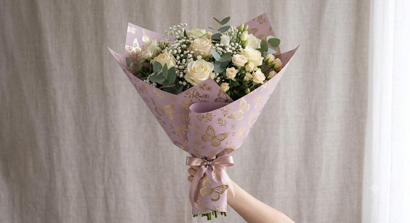 flower bouquet sheet