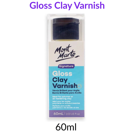 Mont Marte - GLOSS Clay Varnish - 60ml