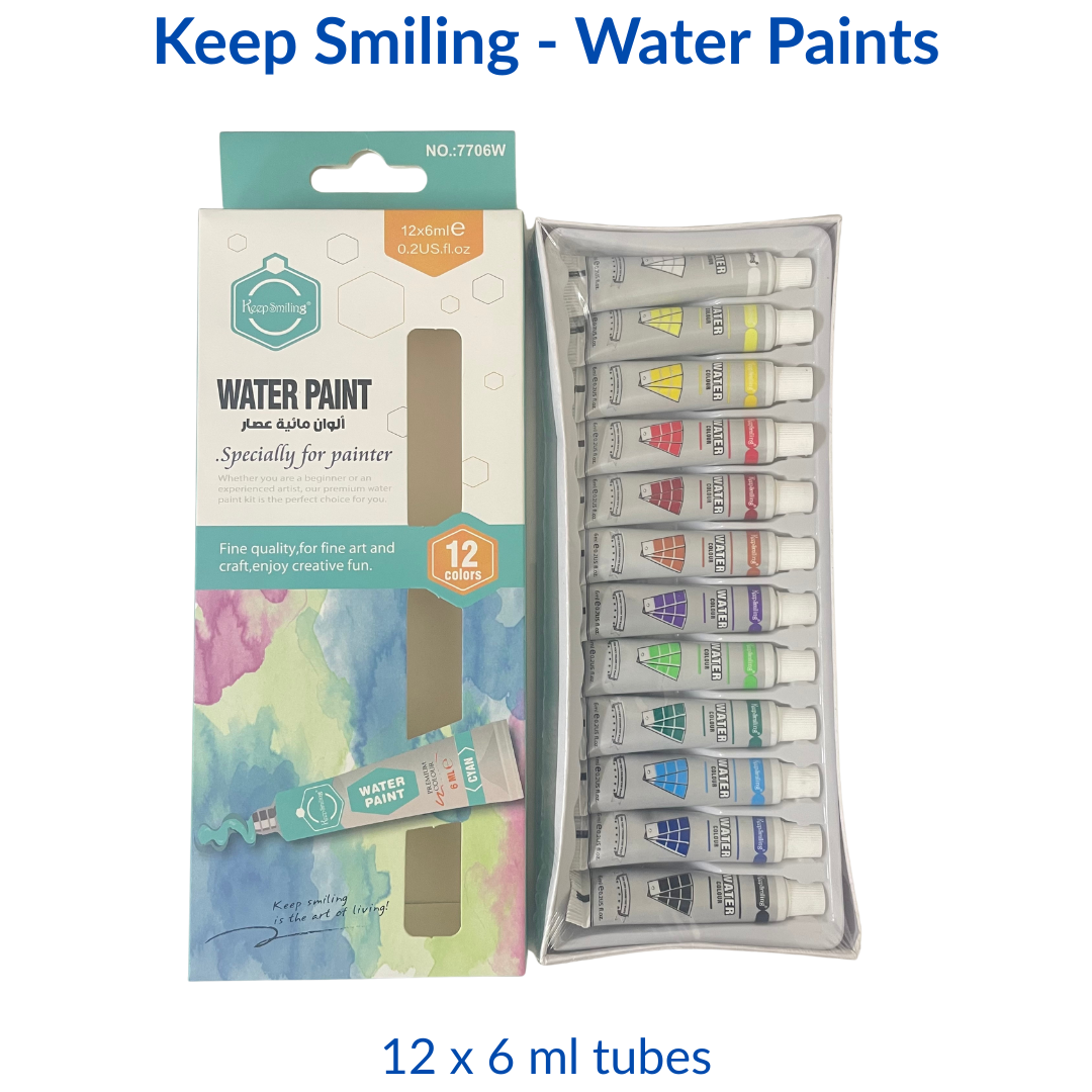 Keep smiling water paint set
