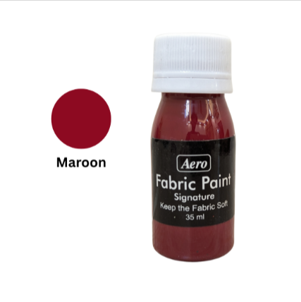 AERO Signature Fabric Paints – Matte Finish | 35ml Textile Color for Fabric Art