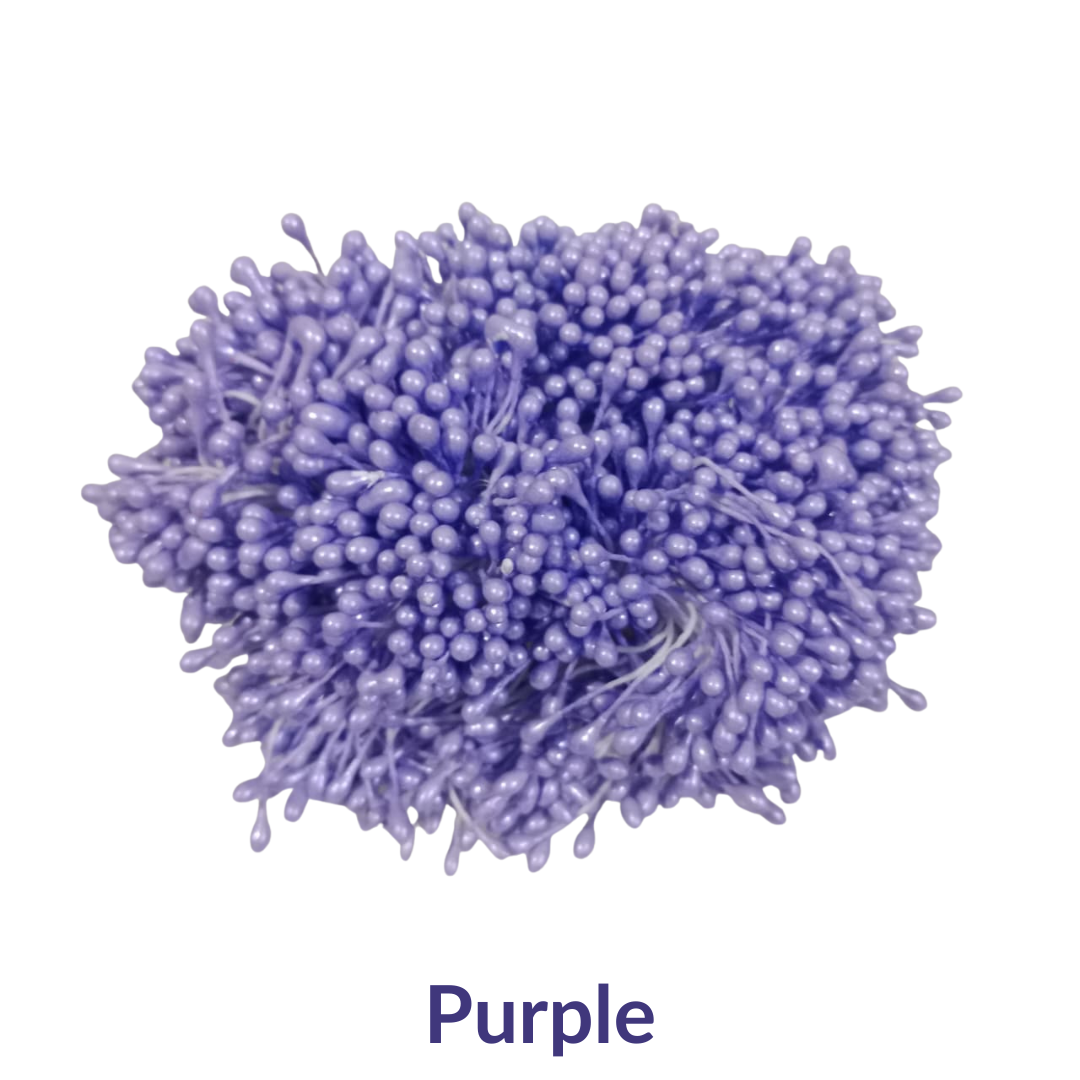 Floral Stamen Buds - Purple