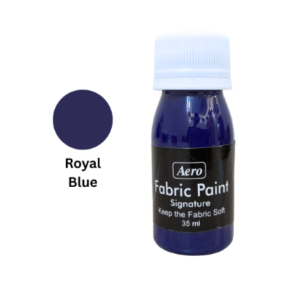 AERO Signature Fabric Paints – Matte Finish | 35ml Textile Color for Fabric Art