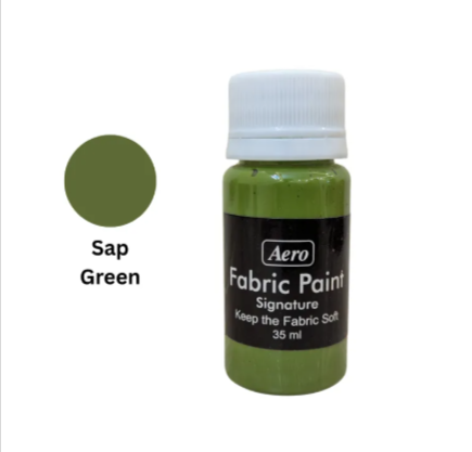 AERO Signature Fabric Paints – Matte Finish | 35ml Textile Color for Fabric Art