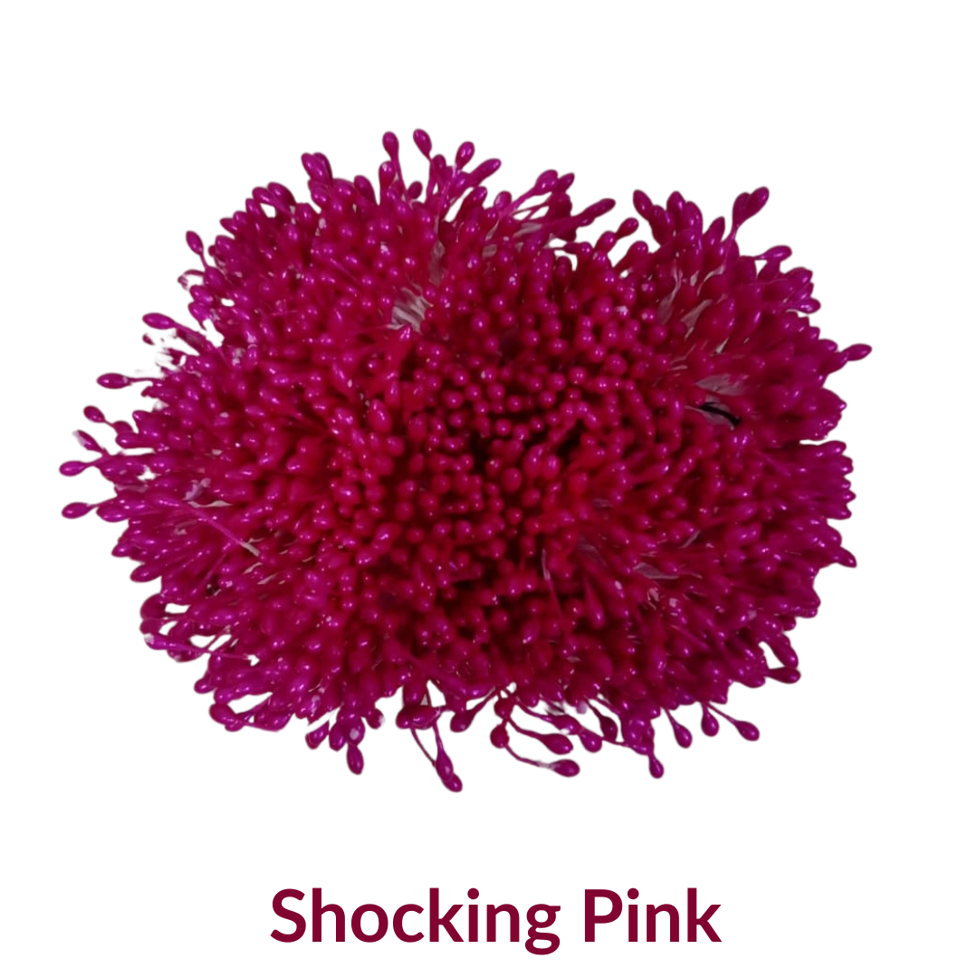 Floral Stamen Buds - Shocking Pink