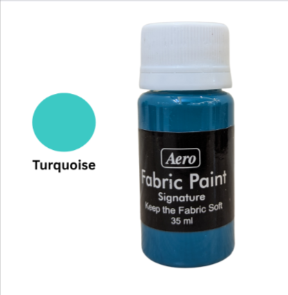 AERO Signature Fabric Paints – Matte Finish | 35ml Textile Color for Fabric Art