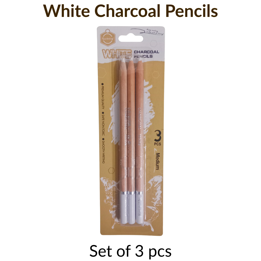 White Charcoal Pencils