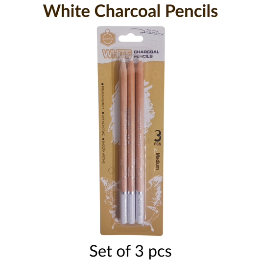 White Charcoal Pencils