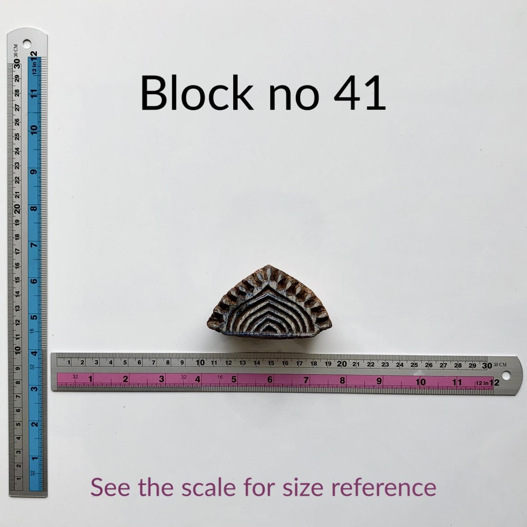 block printing pattern