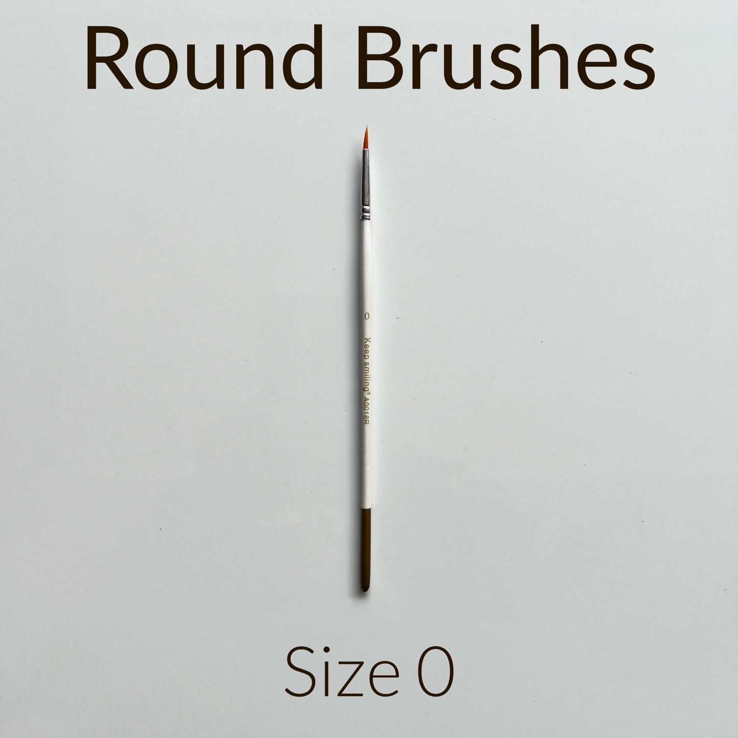 round paint brushes