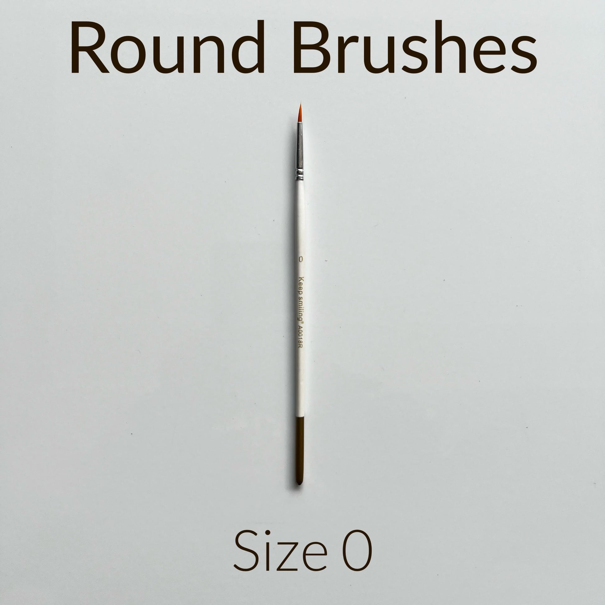 round paint brushes