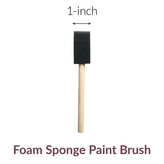 1 inch foam sponge paint brush