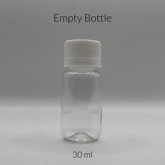 Plastic bottle empty - 30 ml bottle for colour painting art projects